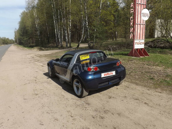 2006 Smart Roadster Brabus, синий - вид 3