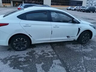2019 Hyundai Solaris II, белый, 800000 рублей, вид 4