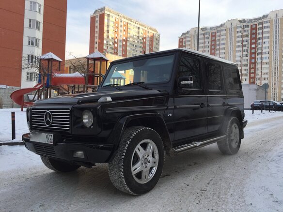 2004 Mercedes-Benz G-Класс 500 II (W463), чёрный - вид 2