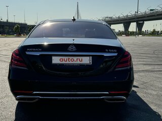 2020 Mercedes-Benz Maybach S-Класс 560 I (X222) Рестайлинг, чёрный, 10500000 рублей, вид 5