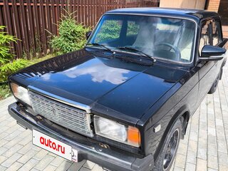2010 Lada (ВАЗ) 2107, чёрный, 450000 рублей, вид 4