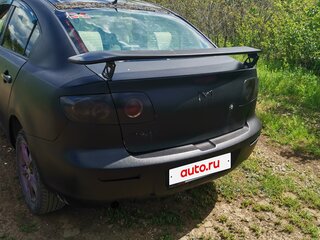 2005 Mazda 3 I (BK), чёрный, 315000 рублей, вид 4