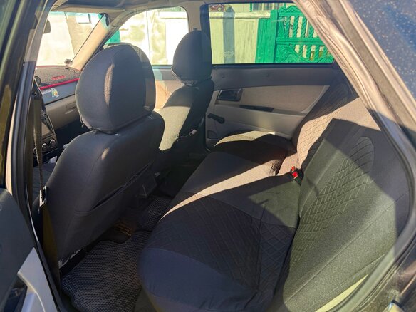 2008 Lada (ВАЗ) Priora I, чёрный - вид 7