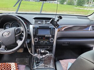 2014 Toyota Camry VII (XV50), белый, 1350000 рублей, вид 5