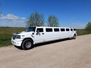 2003 Hummer H2 I, белый, 1700000 рублей, вид 5