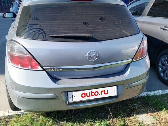 2010 Opel Astra H Рестайлинг, серебристый, 350000 рублей - вид 4