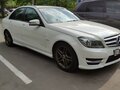 2011 Mercedes-Benz C-Класс 180 BlueEFFICIENCY III (W204) Рестайлинг, белый - вид 1