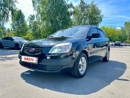 2006 Kia Rio II, чёрный, 400000 рублей, вид 1