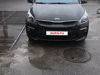 2018 Kia Rio IV, чёрный, 1250000 рублей, вид 1