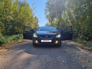 2008 Mazda 6 II (GH), синий, 1170000 рублей, вид 3