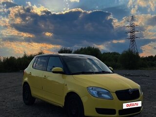 2008 Skoda Fabia II, жёлтый, 350000 рублей, вид 5
