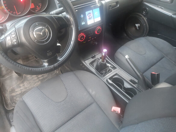 2003 Mazda 3 I (BK), серый, 277000 рублей - вид 8