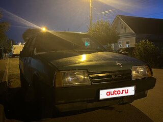 2004 Lada (ВАЗ) 21099, зелёный, 60000 рублей, вид 2