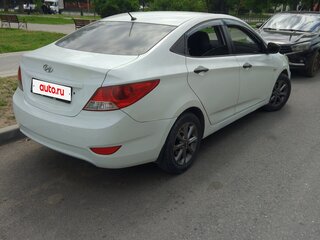2014 Hyundai Solaris I, белый, 580000 рублей, вид 3