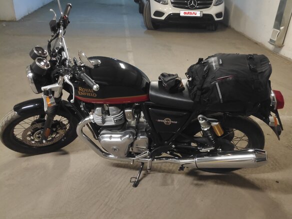 2024 Royal Enfield Interceptor, чёрный, 565000 рублей - вид 5
