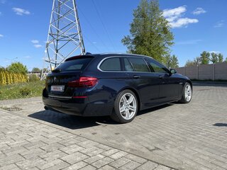 2015 BMW 5 серии 520d VI (F10/F11/F07) Рестайлинг, синий, 2220000 рублей, вид 5