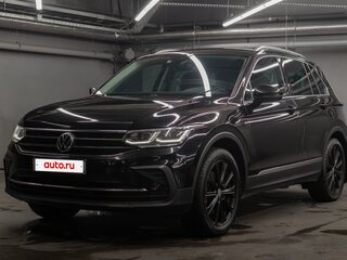 2021 Volkswagen Tiguan II Рестайлинг, чёрный, 2600000 рублей, вид 1