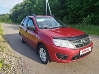 2017 Lada (ВАЗ) Granta I, красный, 510000 рублей, вид 5