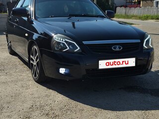 2012 Lada (ВАЗ) Priora I, синий, 485000 рублей, вид 1