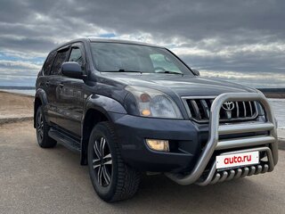 2008 Toyota Land Cruiser Prado 5-speed 120 Series Рестайлинг, серый, 2900000 рублей, вид 3