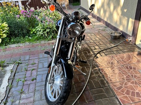 2007 Triumph America, чёрный, 450000 рублей, вид 1