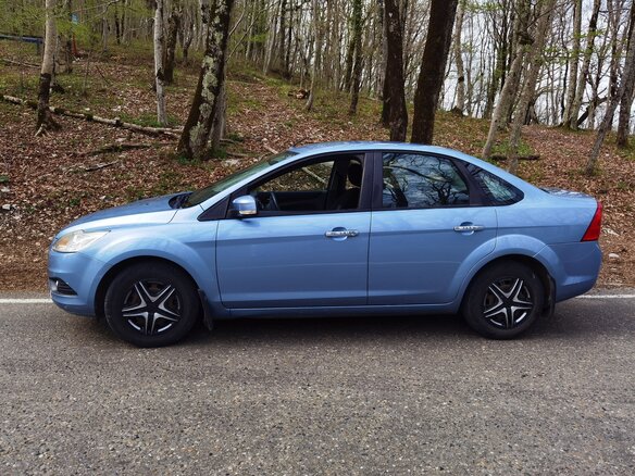 2008 Ford Focus II Рестайлинг, голубой, 890000 рублей - вид 10