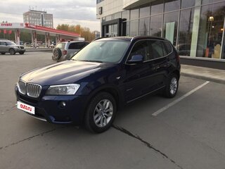 2012 BMW X3 28i xDrive II (F25), синий, 2300000 рублей, вид 3