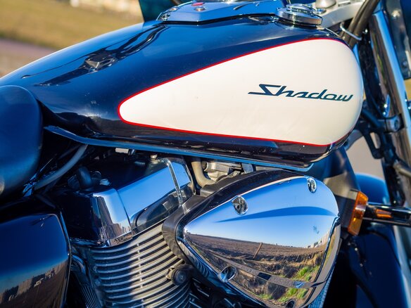 2008 Honda Shadow 750, чёрный, 480000 рублей - вид 1