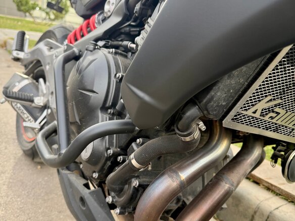 2013 Kawasaki ER-6N, красный, 440000 рублей - вид 14