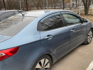 2012 Kia Rio 4-speed III, голубой, 730000 рублей, вид 3