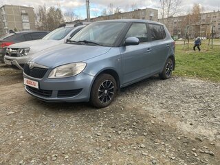2010 Skoda Fabia II Рестайлинг, голубой, 610000 рублей, вид 1