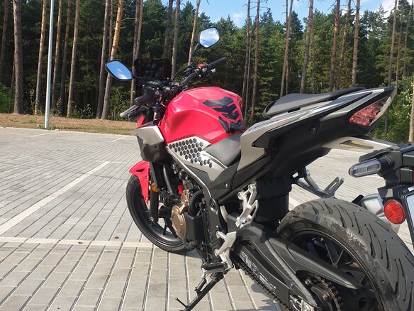 2019 Honda CB 500F, красный, 650000 рублей - вид 8