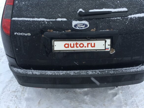 2006 Ford Focus II, чёрный - вид 2