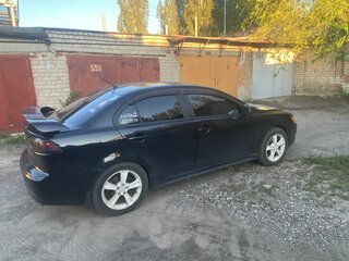 2008 Mitsubishi Lancer X, чёрный, 630000 рублей, вид 4