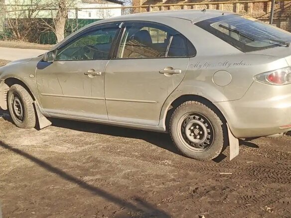 2005 Mazda 6 I (GG), серый, 310000 рублей - вид 1