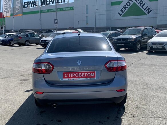 2011 Renault Fluence I, голубой - вид 5