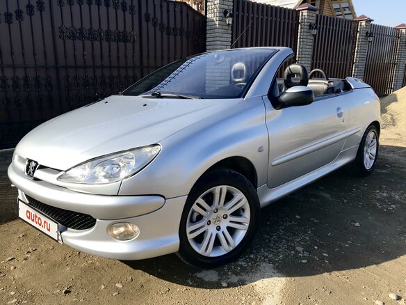 2003 Peugeot 206, серебристый - вид 6