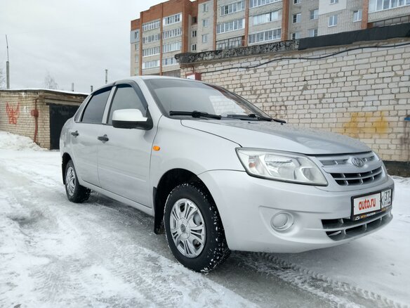 2012 Lada (ВАЗ) Granta I, серебристый - вид 2