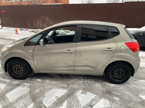 2014 Kia Venga I, бежевый - вид 4