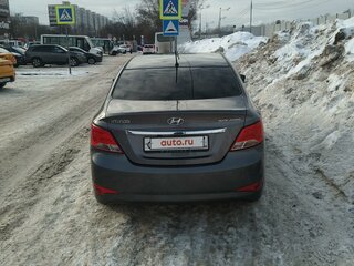 2014 Hyundai Solaris I Рестайлинг, серый, 750000 рублей, вид 5