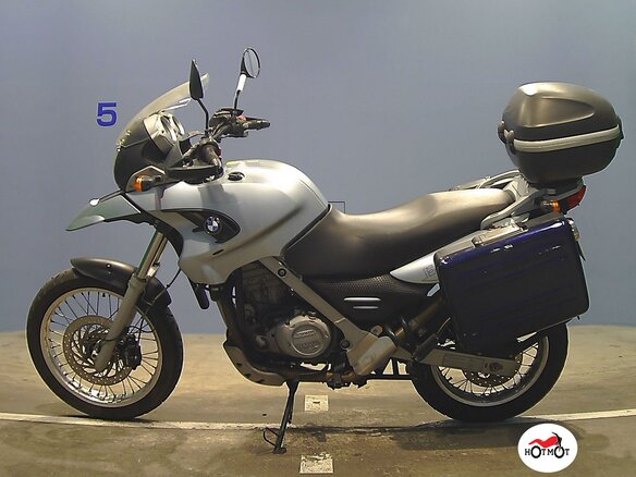 2005 BMW F 650 GS, серебристый