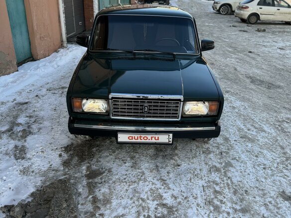 1999 Lada (ВАЗ) 2107, зелёный, 250000 рублей - вид 1