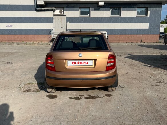 2001 Skoda Fabia I, бежевый, 390000 рублей - вид 2