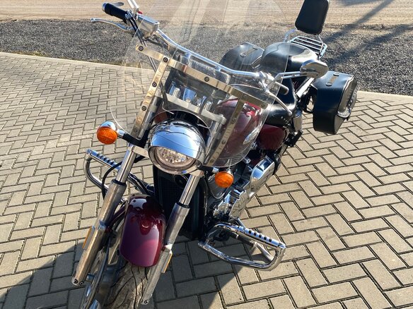 2006 Honda VTX 1300, красный, 580000 рублей - вид 6