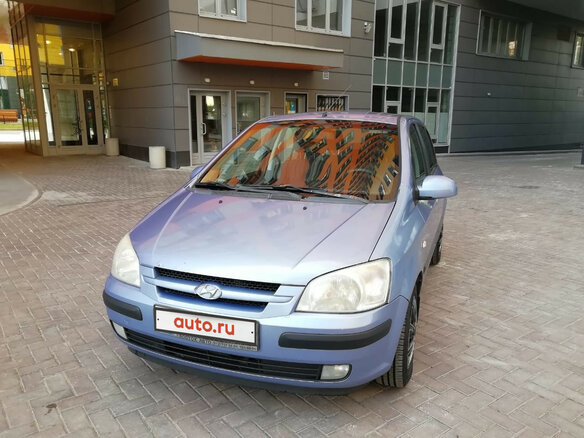 2004 Hyundai Getz I, голубой - вид 1