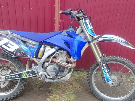 2008 Yamaha YZ450F, синий, 260000 рублей, вид 3