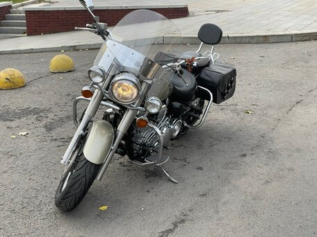 2000 Yamaha XV 1600 Road Star, чёрный, 750000 рублей, вид 2