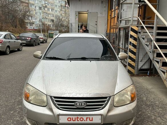 2008 Kia Cerato I Рестайлинг, серебристый, 550000 рублей - вид 1