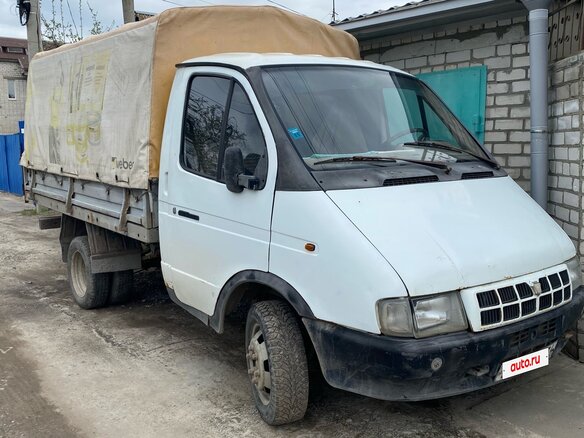 2001 ГАЗ ГАЗель (3302), белый, 320000 рублей