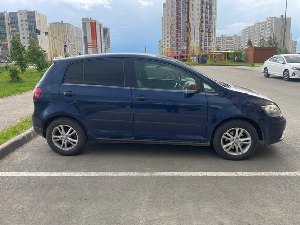 2008 Volkswagen Golf Plus I, синий, 320000 рублей - вид 1